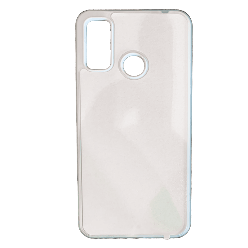 Coque sublimation 2D TPU pour Huawei P50, P40 Pro, P40 Lite 5G, P40, P30, P20, P10, P9, P8, P Smart. La plaque arrière en aluminium dédiée à la sublimation permet la personnalisation de la coque.