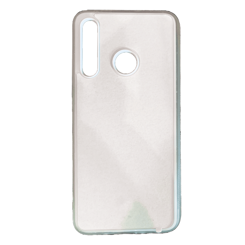 Coque sublimation 2D TPU pour Huawei P50, P40 Pro, P40 Lite 5G, P40, P30, P20, P10, P9, P8, P Smart. La plaque arrière en aluminium dédiée à la sublimation permet la personnalisation de la coque.